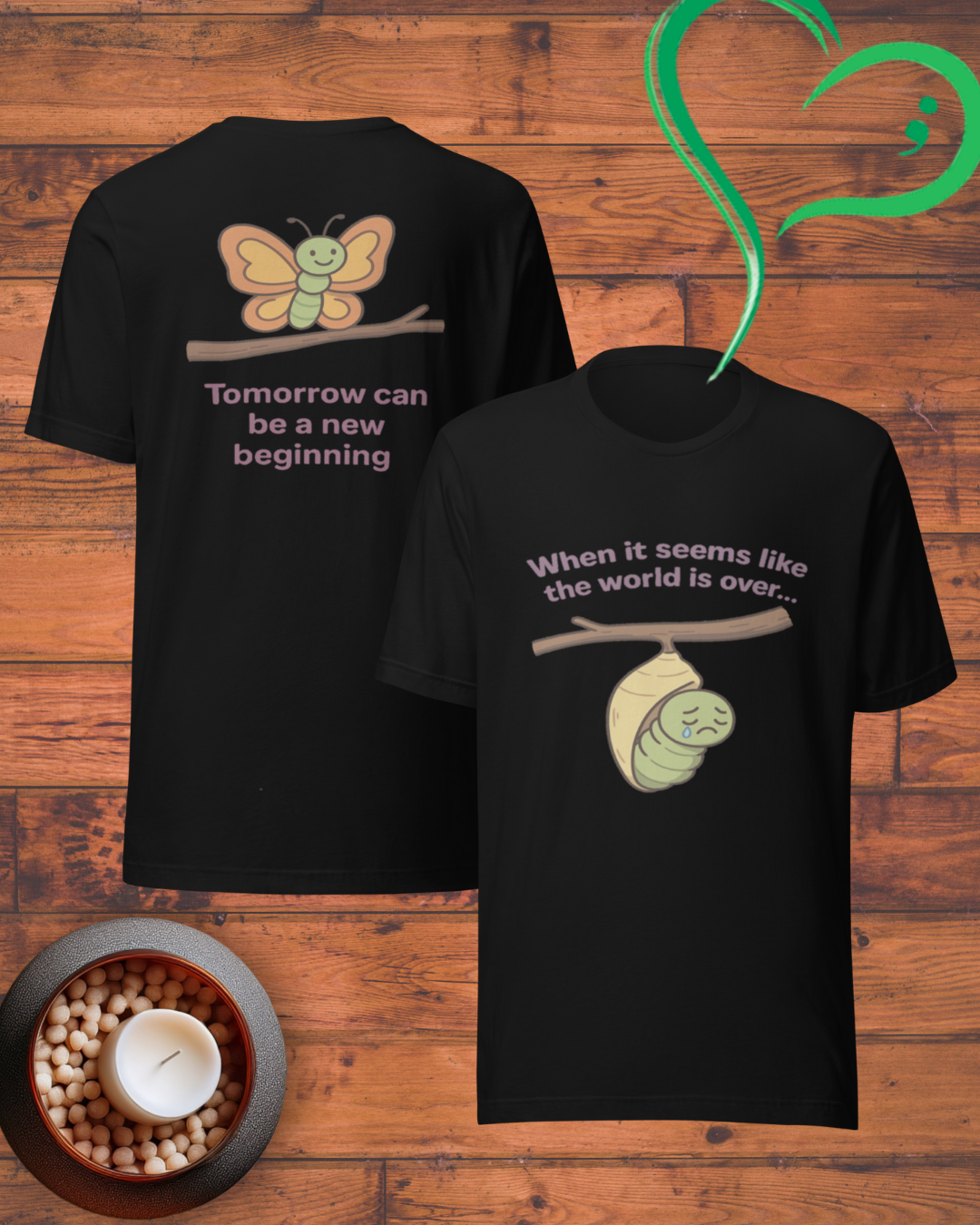 Butterfly Mental Health T-Shirt