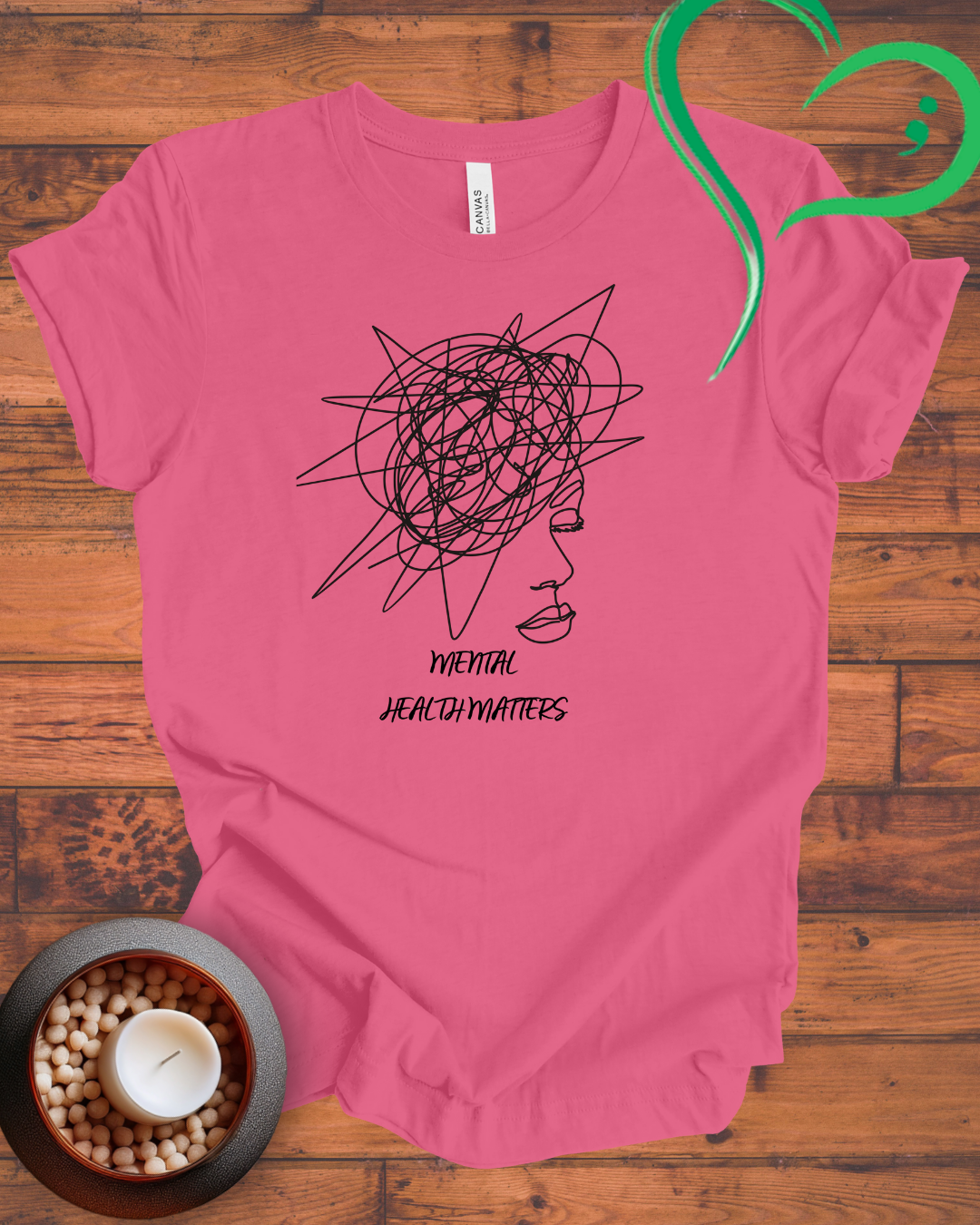 Mental Health Matters Scribble T-shirt