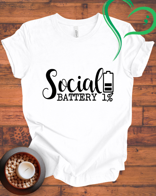 Social Battery T-shirt