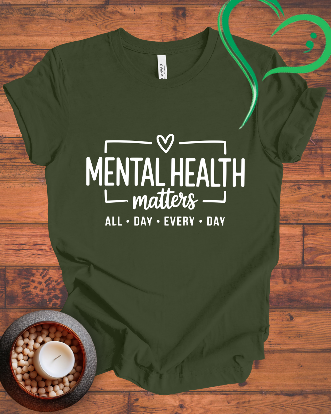 Mental Health Matters All Day Every Day T-shirt