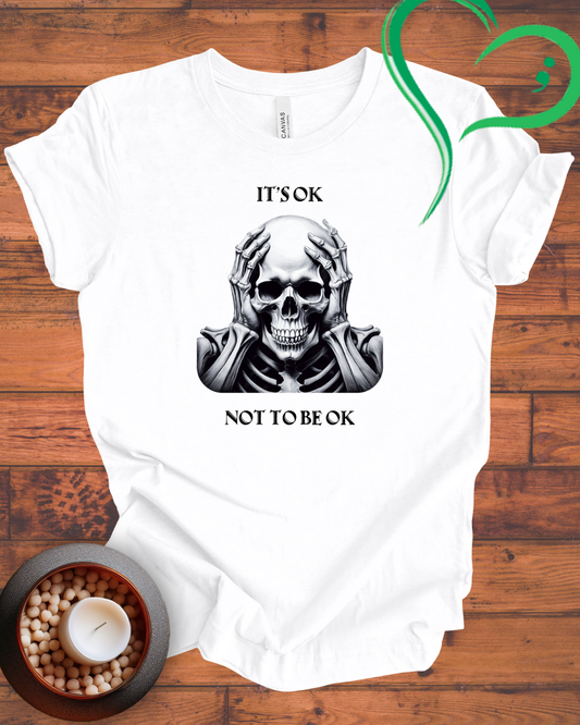 It's OK Skull White T-Shirt