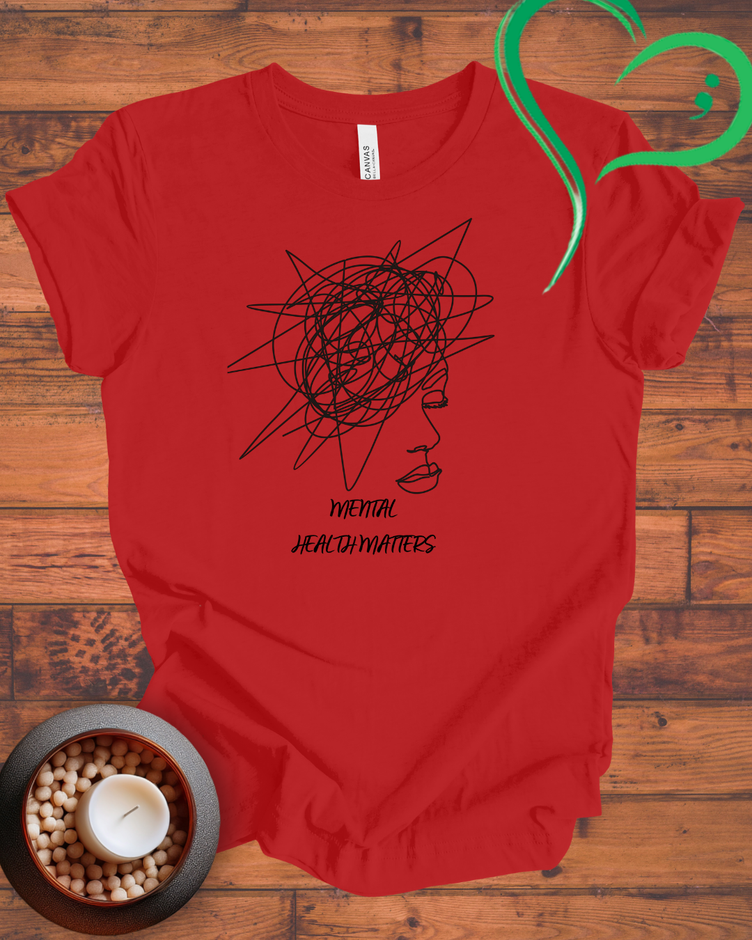 Mental Health Matters Scribble T-shirt
