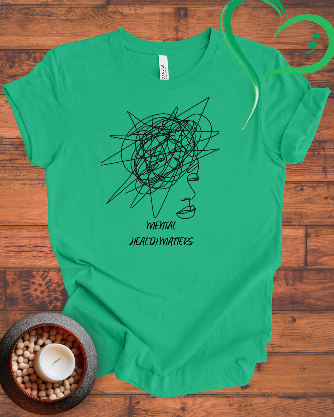 Mental Health Matters Scribble T-shirt